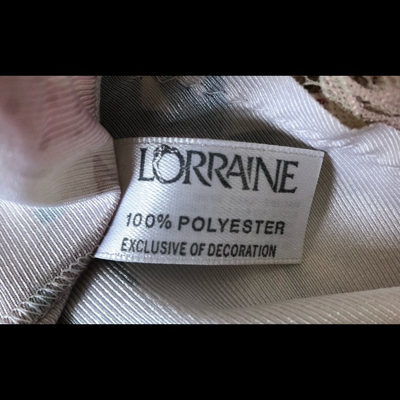 Vintage Lorraine Floral Nightie Lingerie Chemise M - Picture 9 of 9